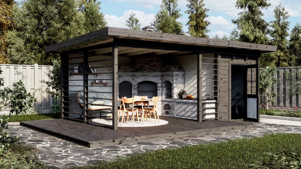 Беседка – як обрати, побудувати та красиво оформити ідеальну беседку для свого подвір’я беседка