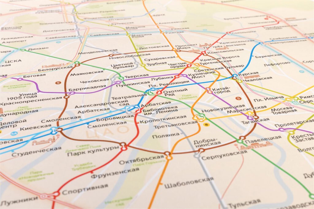 Карта метро – простий гід для зручних поїздок містом карта метро